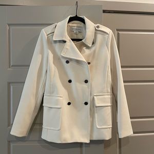 Liz Claiborne White/Cream Peacoat